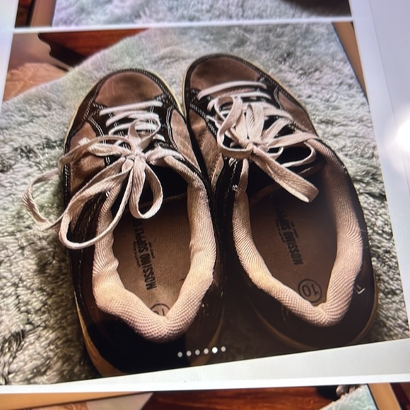 Men’s bundle of 2 used gently worn sneakers, blue and grey lace ups - Picture 11 of 12